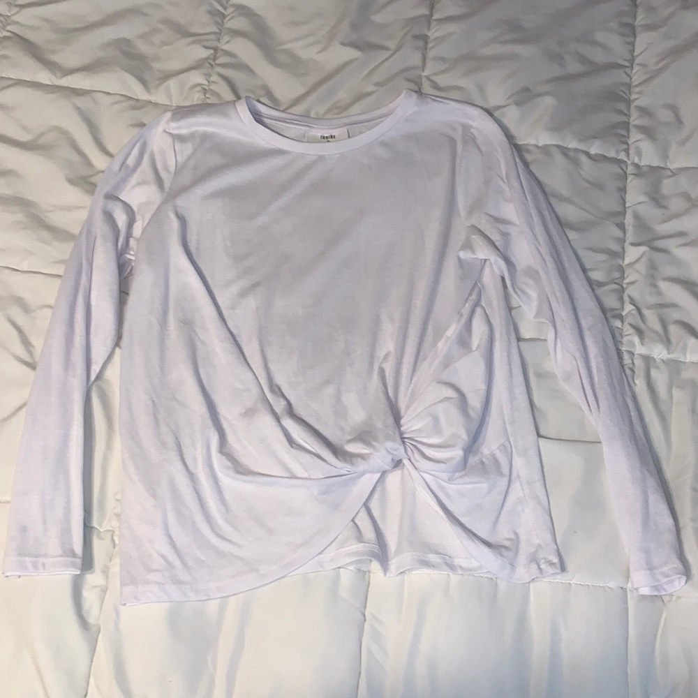 Ivoire Long Sleeve Scrunched T-shirt size M